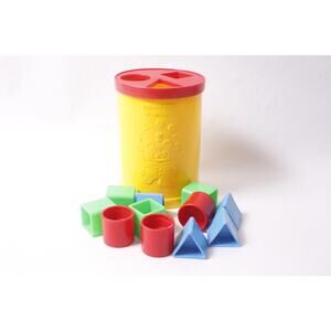 Fisher-Price Shape Sorter Small Vintage Activity Toy ~ 260325-WH 1039